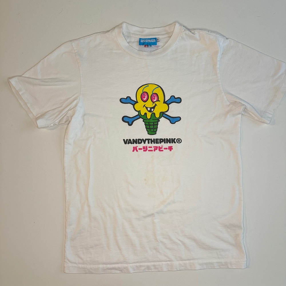 Ice Cream‎ VANDYTHEPINK Graphic Print Short Sleeve T-Shirt Medium